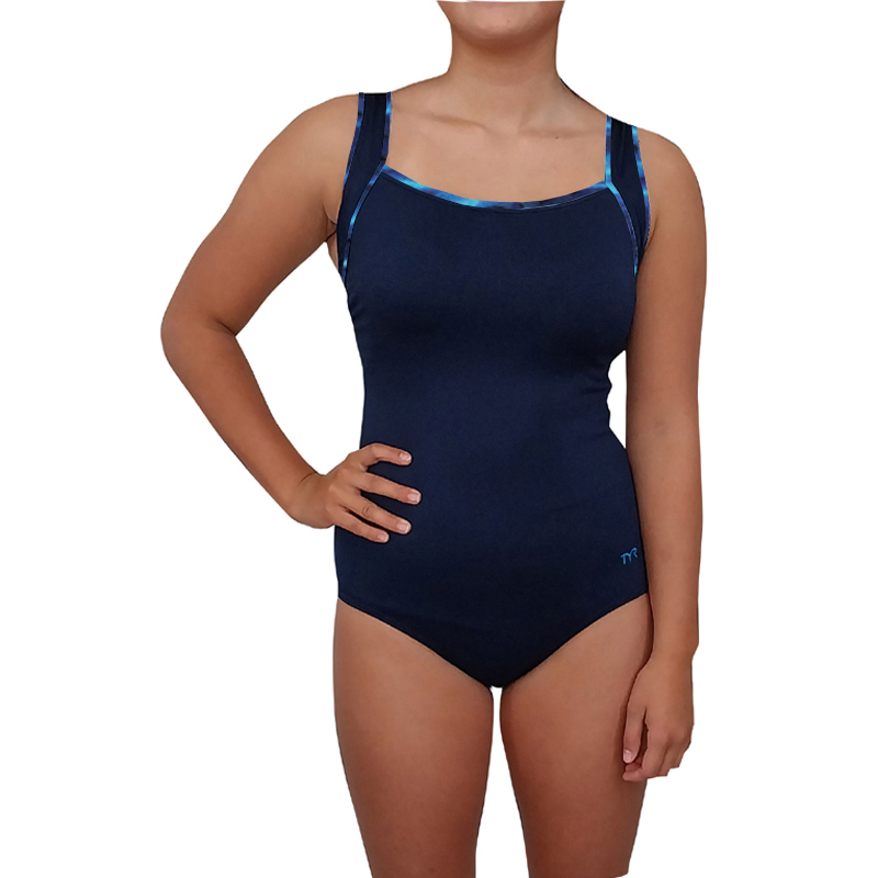 Binding Square Neck Tank