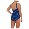 DURAFAST ELITE EXPRESSIONS TWISTED BRA TANK BACK NAVY BLUE